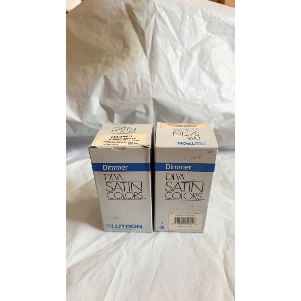 2 Lutron DVSCELV-300P-ES Diva ELV Dimmer Eggshell 300W 120V